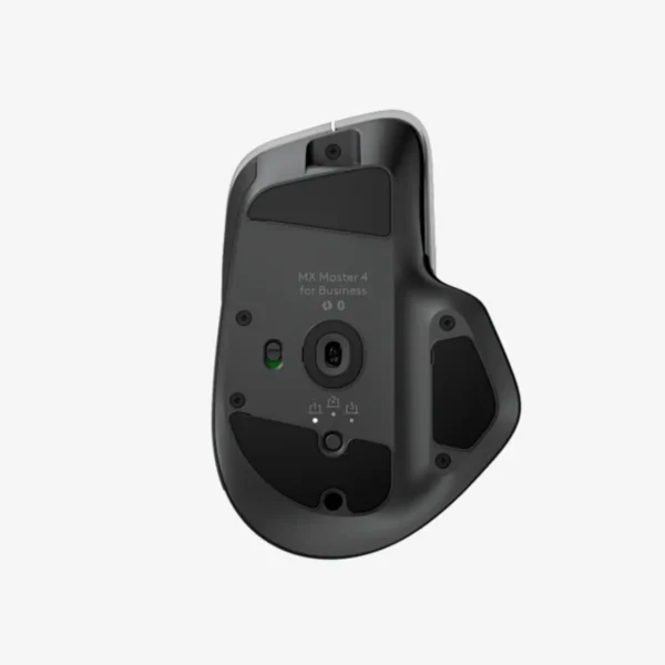 Logitech MX Master 4 side profile showing ergonomic design