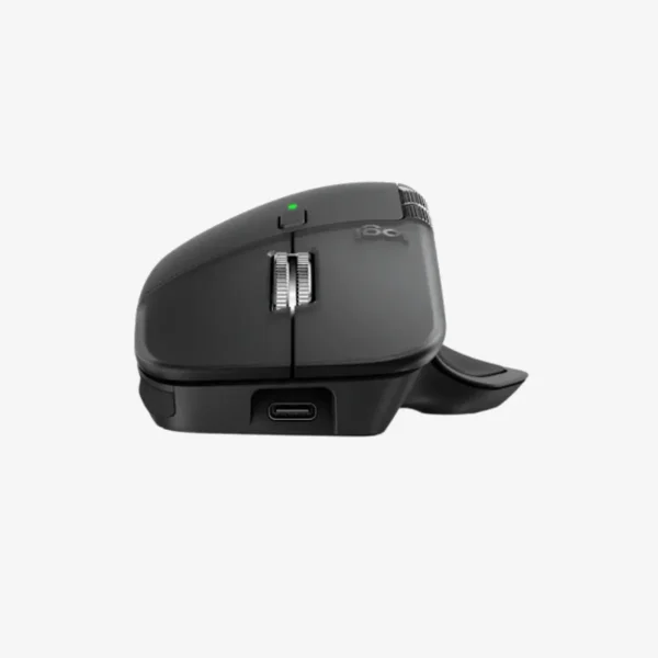 Logitech MX Master 4 scroll wheel and haptic feedback detail