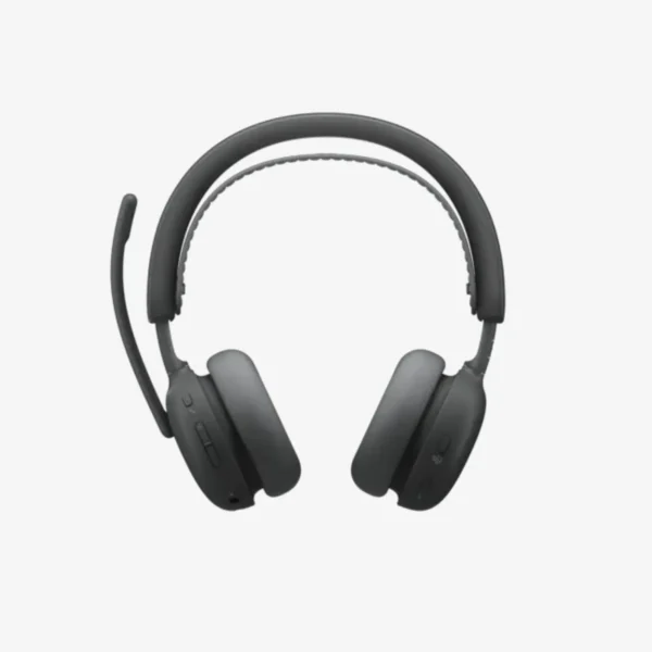 Logitech Zone Wired 2 dual noise-canceling microphone detail