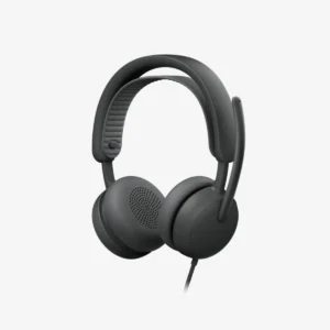 Logitech Zone Wireless 2 ES wireless business headset in graphite front view