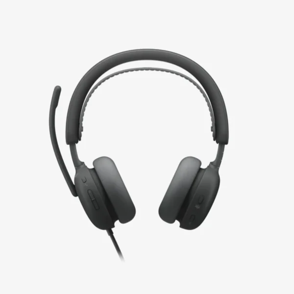 Logitech Zone Wireless 2 ES dual noise-canceling microphone detail