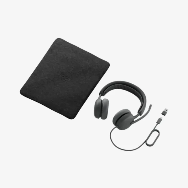 Logitech Zone Wireless 2 ES headset with USB receiver and cable accessories