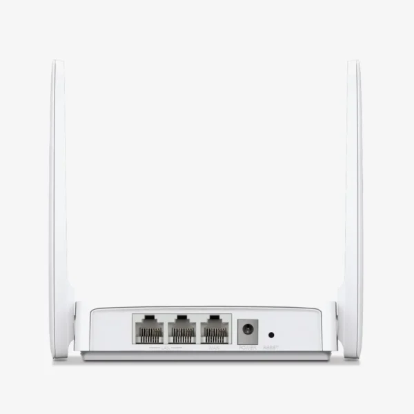 Mercusys MW302R wireless router rear ports