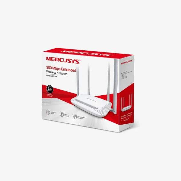 Mercusys MW325R router packaging box